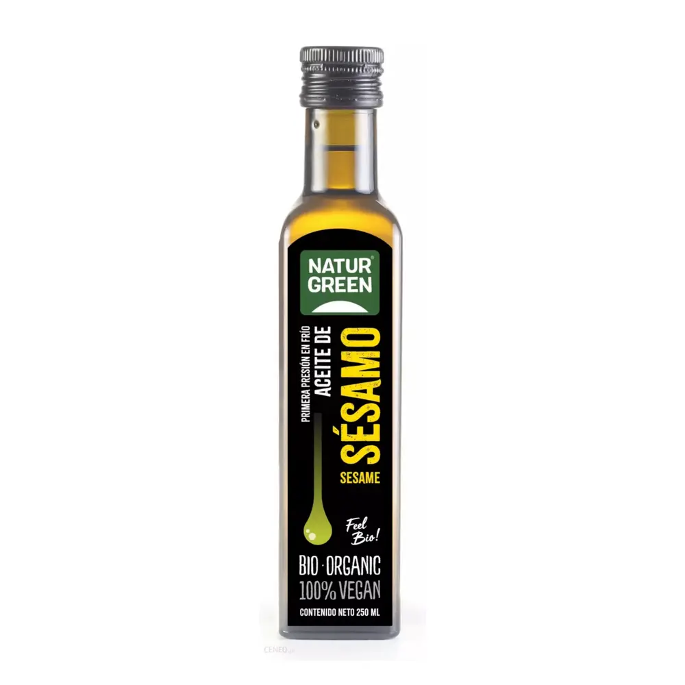 Dầu Mè Hữu Cơ, Oil Sesame Bio (250ml) - NATURGREEN