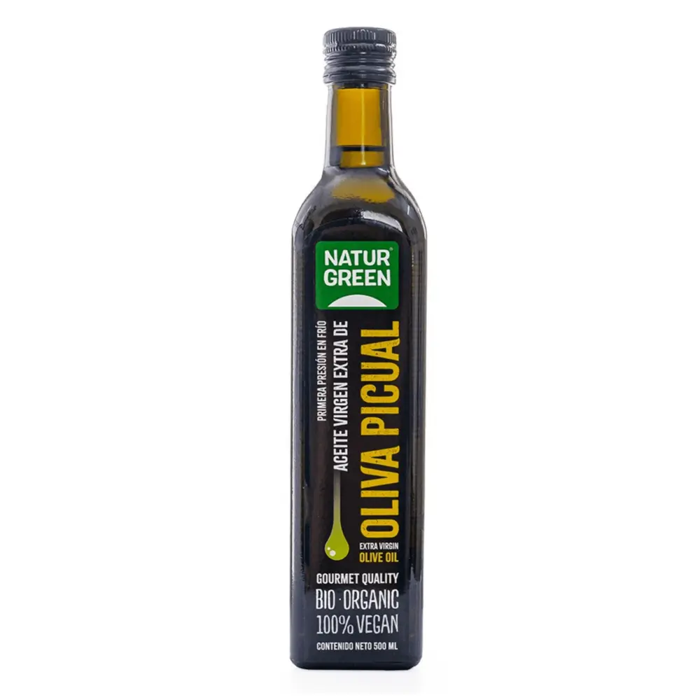 Dầu Oliu Tinh Khiết Hữu Cơ, Organic Extra Virgin Olive Oil, Gourmet Quality (500ml) - NATURGREEN