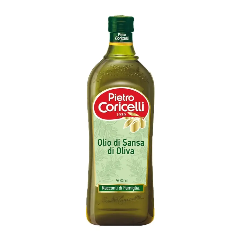 Dầu Oliu Nguyên Chất, Olio di Sansa di Oliva (500ml) - PIETRO CORICELLI