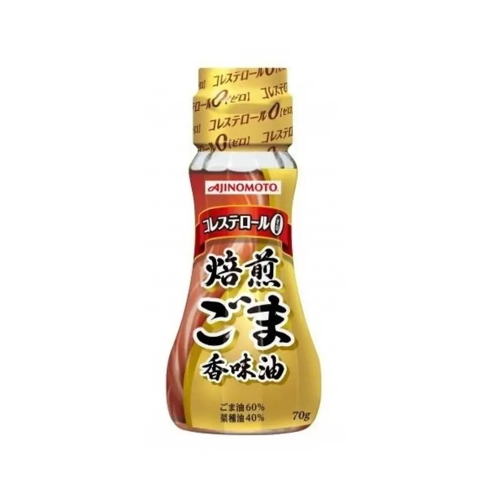 Dầu Mè Vàng Không Cholesterol, Cholesterol-Free Sesame Oil (70g) - AJINOMOTO
