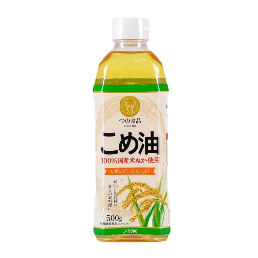 Dầu Gạo Nhật Bản Nguyên Chất, Premium Rice Oil (500g) - TSUNO