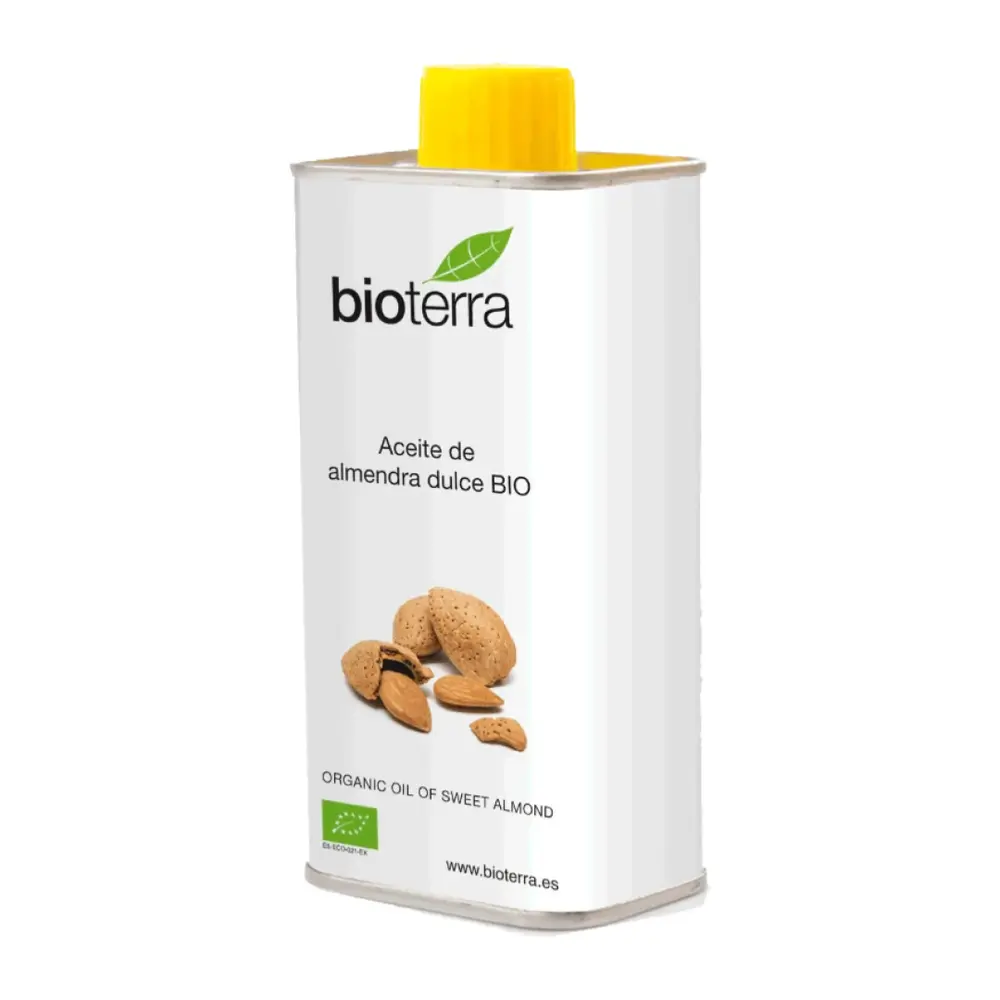 Dầu Hạnh Nhân Ép Lạnh Hữu Cơ, Organic Sweet Almond Oil (250ml) - BIOTERRA