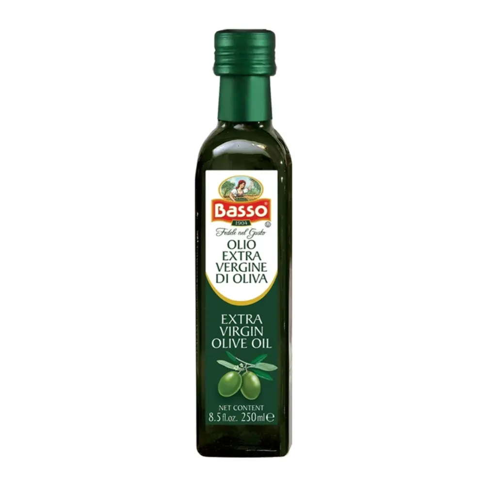 Dầu Oliu Tinh Khiết, Extra Virgin Olive Oil (250ml) - BASSO
