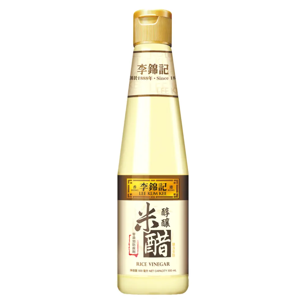 Giấm Gạo, Rice Vinegar (500ml) - LEE KUM KEE