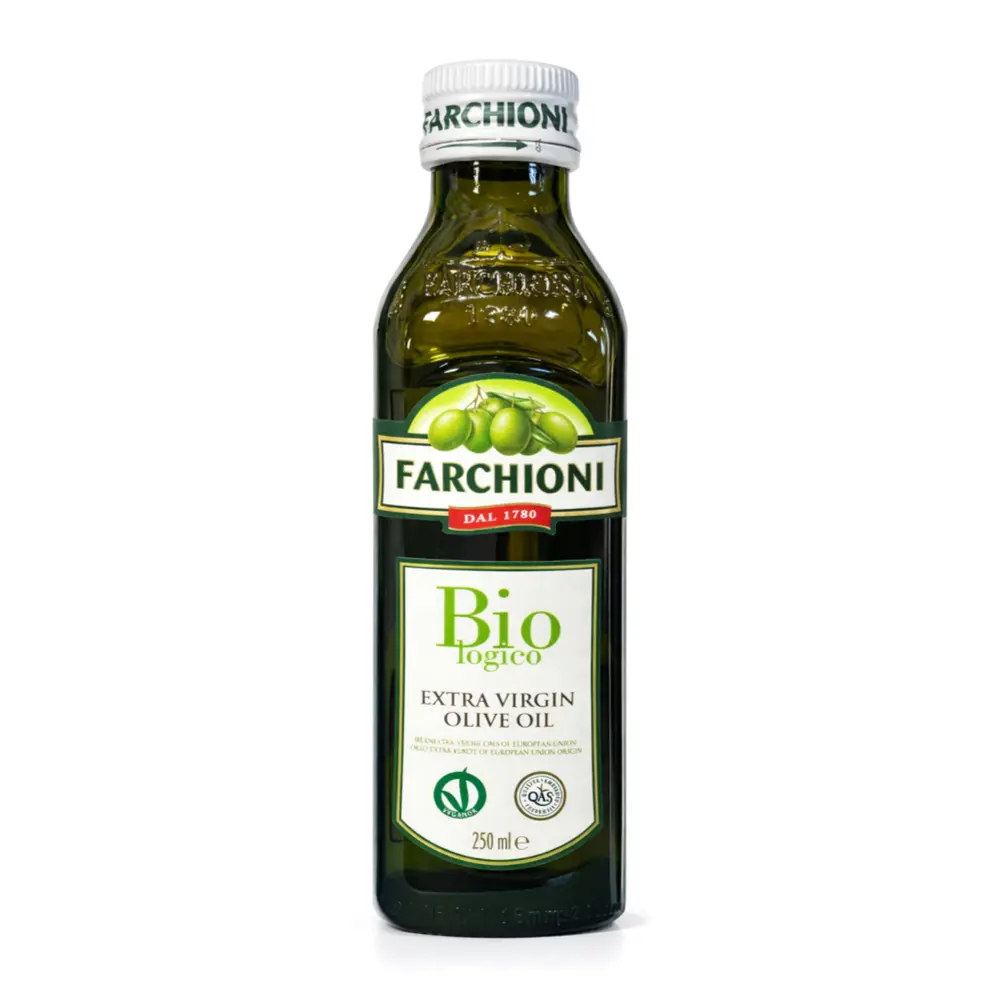 Dầu Oliu Tinh Khiết Hữu Cơ, Organic Extra Virgin Olive Oil (250ml) - FARCHIONI
