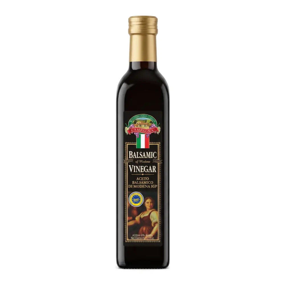 Giấm Balsamic, Balsamic of Modena Vinegar IGP, 6% Acidity (500ml) - CAMPAGNA
