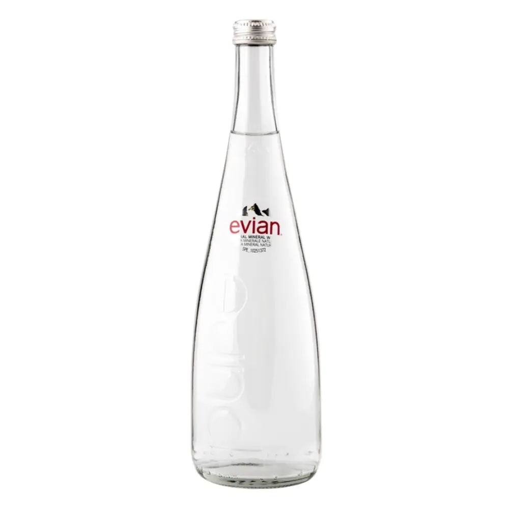 Nước Khoáng Thiên Nhiên, Natural Mineral Water, Glass Bottle (75cl) - EVIAN