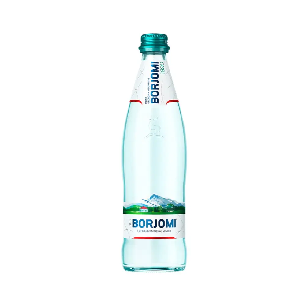 Nước Khoáng Georgia, Georgian Mineral Water, Glass Bottle (330ml) - BORJOMI