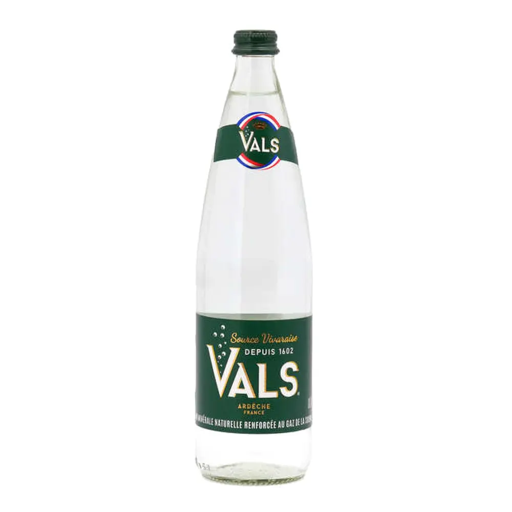 Nước Khoáng Thiên Nhiên Có Ga, Ardèche France, Carbonated Natural Mineral Water (750ml) - VALS