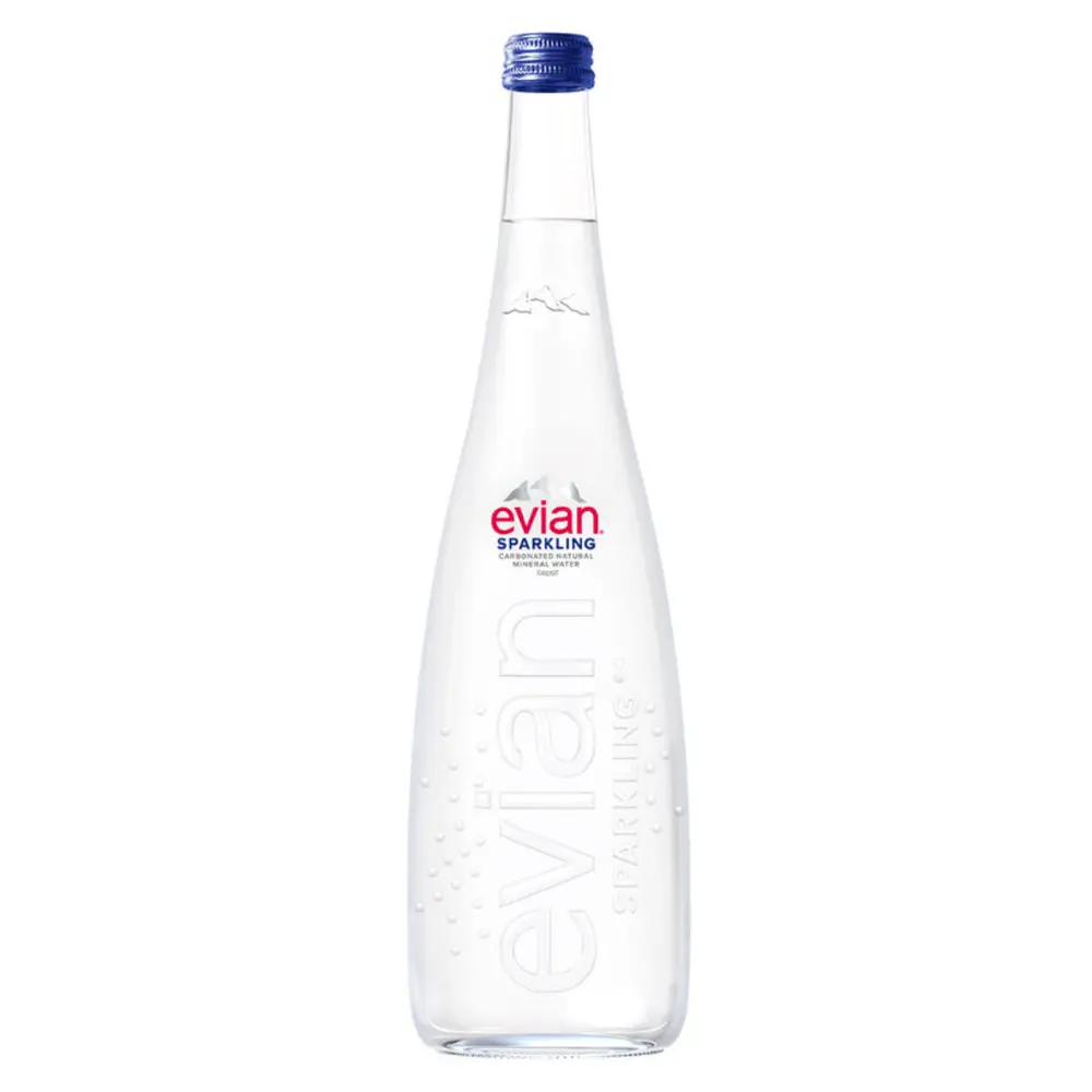 Nước Khoáng Thiên Nhiên Có Ga, Sparkling Carbonated Water (75cl) - EVIAN