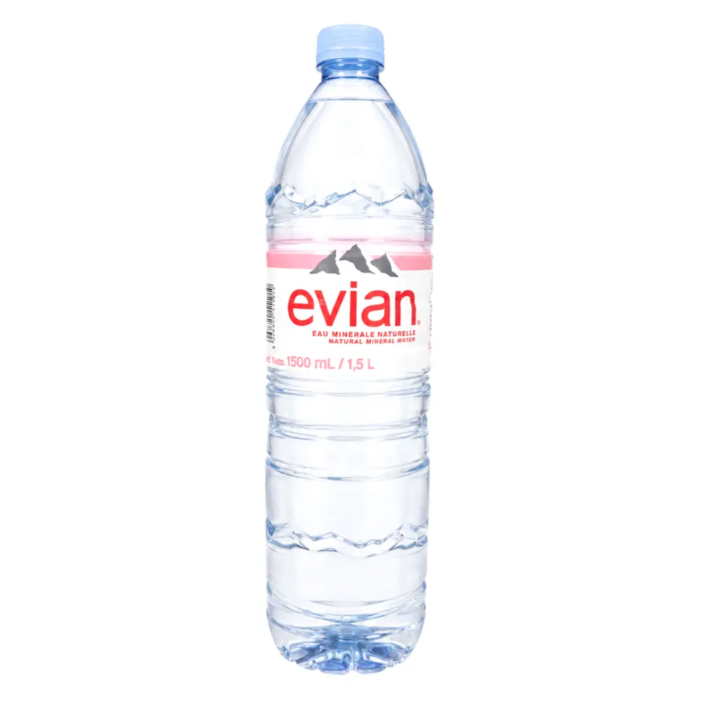 Nước Khoáng Thiên Nhiên Không Ga, Natural Mineral Water, PET Bottle (1500ml) - EVIAN