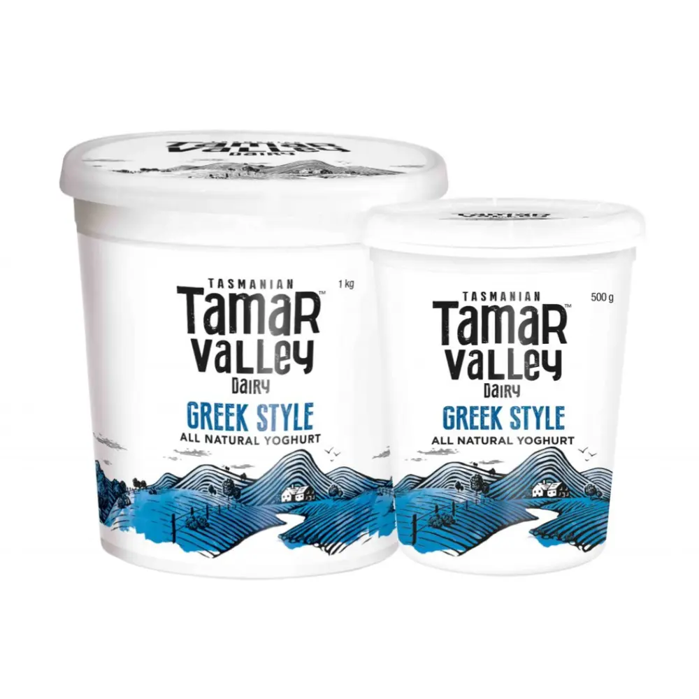 Sữa Chua Hy Lạp Không Đường, Greek Style All Natural Yogurt (500g) - TAMAR VALLEY