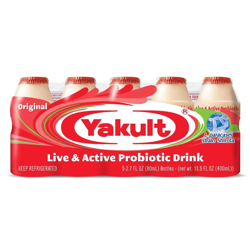 Sữa Chua Uống Lợi Khuẩn, Probiotic Fermented Milk, Lốc 5 Chai (325ml) - YAKULT