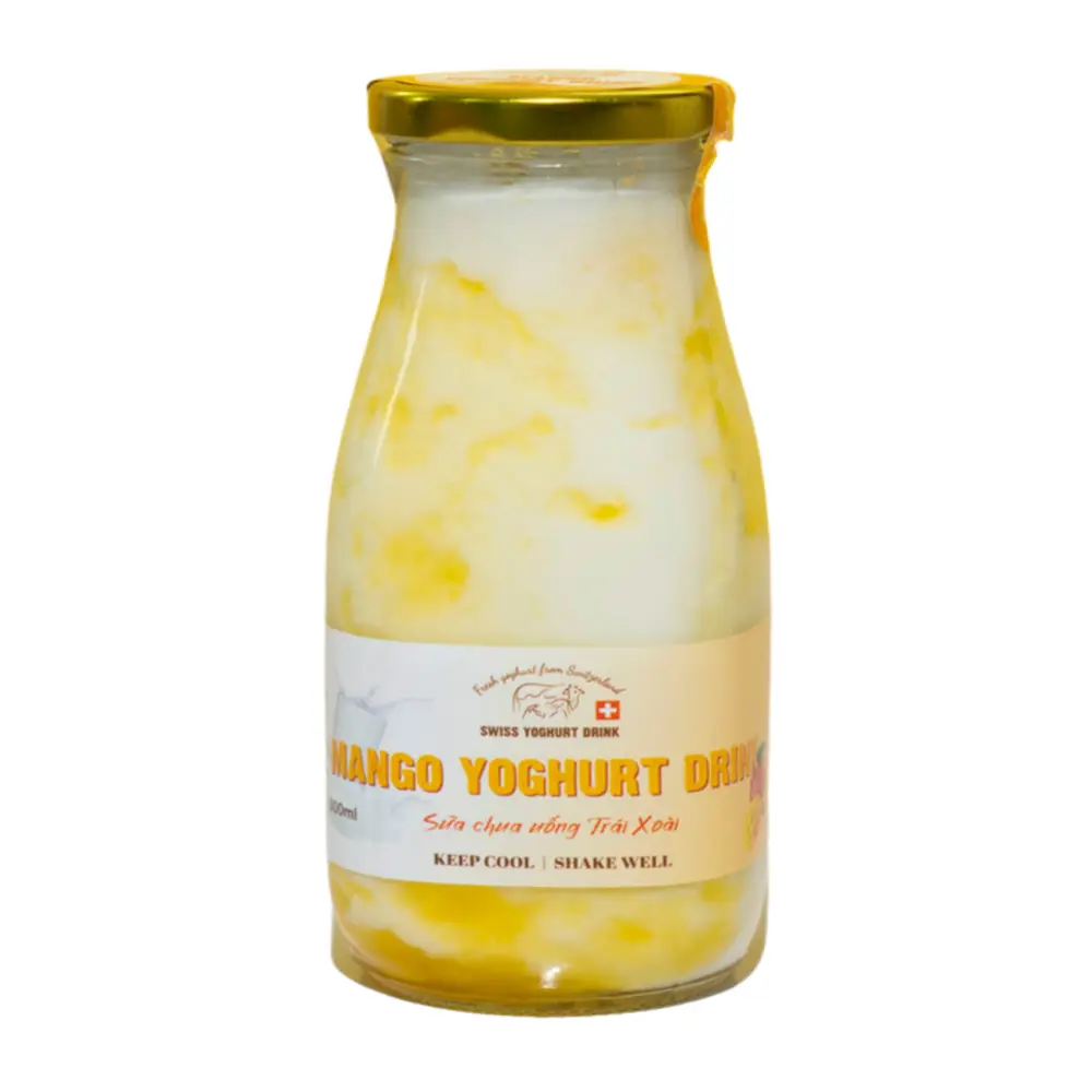 Sữa Chua Xoài, Mango Yoghurt (200ml) - SWISS YOGHURT DRINK