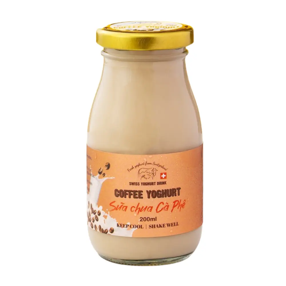 Sữa Chua Cà Phê, Coffee Yoghurt (200ml) - SWISS YOGHURT DRINK