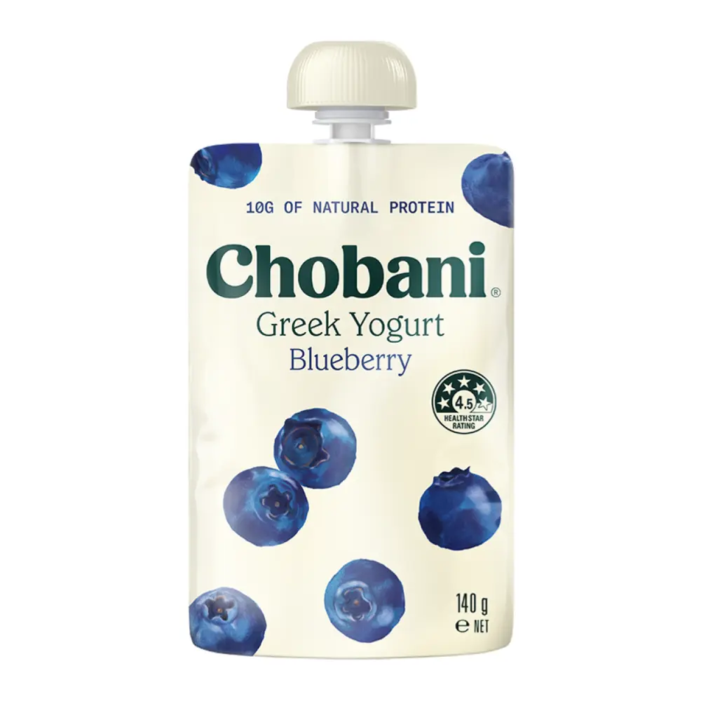 Sữa Chua Hy Lạp Vị Việt Quất, Greek Yogurt, Blueberry (140g) - CHOBANI