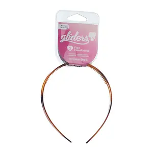 Băng Đô Kép Hoạ Tiết Đồi Mồi, Flex Headband, Tortoise Shell - GLIDERS