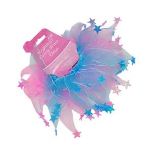 Cột Tóc Bằng Lụa Nilon, Organza Fairy Hair Deco, 2 Cái - UNCLE BILLS