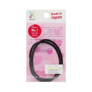 Dây Cột Tóc Màu Đen, Black Hair Ties, 2 Cái - INOUE