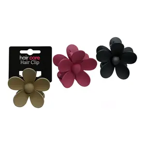 Kẹp Càng Cua Hình Hoa (Nhiều Mẫu), Flower Hair Claw Clip - UNCLE BILLS