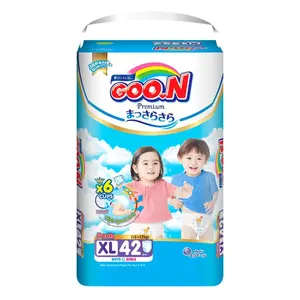Tã Quần Cho Bé, Premium Pant Diapers, XL, 12 - 17kg, 42 Miếng - GOO.N