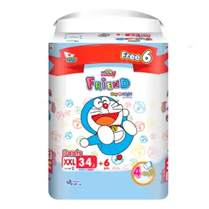 Tã Quần Cho Bé, Friend, Day & Night Pant Diapers, XXL, 15 - 25kg, 40 Miếng - GOO.N