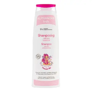 Dầu Gội Hữu Cơ Cho Bé Gái, Organic Shampoo Bio Princess for Girls, 8.33 fl oz (250ml) - ALPHANOVA