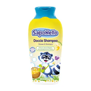Sữa Tắm Gội Toàn Thân Trẻ Em Hương Chuối, Shower & Shampoo, Banana, 8.45 fl oz (250ml) - SAPONELLO