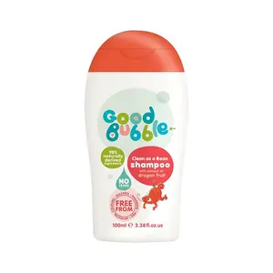 Dầu Gội Cho Bé Hương Thanh Long, Baby Shampoo with Extract of Dragon Fruit, 3.38 fl oz (100ml) - GOOD BUBBLE