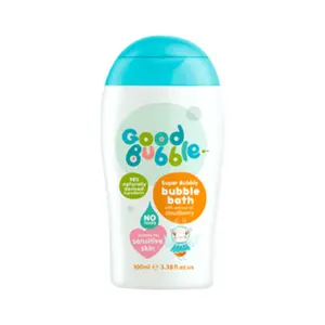 Sữa Tắm Tạo Bọt Cho Bé Hương Quả Mọng, Bubble Bath with Extract of Cloudberry, 3.38 fl oz (100ml) - GOOD BUBBLE