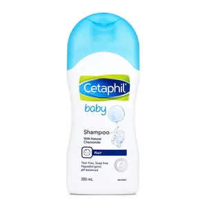 Dầu Gội Không Cay Mắt Cho Bé, Baby Shampoo, with Natural Chamomile, Tear Free (200ml) - CETAPHIL