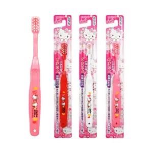 Bàn Chải Đánh Răng Cho Bé Từ 6 Tuổi, Hello Kitty Toothbrush for Kids - EBISU