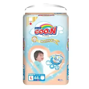 Tã Quần Cho Bé, Mommy Kiss, Premium Pant Diapers, L, 9 - 14kg, 44 Miếng - GOO.N