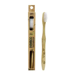 Bàn Chải Đánh Răng Mềm Bằng Tre Cho Trẻ Em, Kids Bamboo Toothbrush, Soft Bristle - UNCLE BILLS