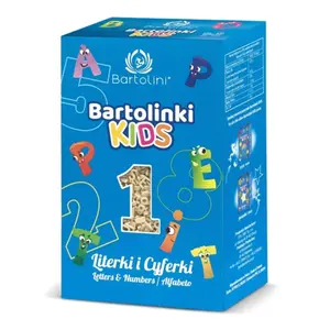 Nui Cho Bé Hình Chữ & Số, Kids, Letter & Number Shaped Pasta (250g) - BARTOLINI