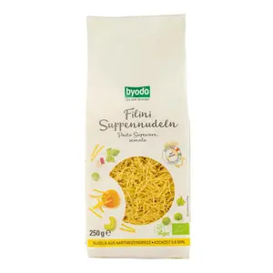 Mì Spaghetti Hữu Cơ Cho Bé, Filini Suppennudeln, Organic Pasta for Kids (250g) - BYODO