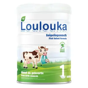 Sữa Bò Công Thức Hữu Cơ, Organic Baby Milk Formula, Stage 1, From Birth Onwards, 31.8 oz (900g) - LOULOUKA