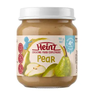 Lê Nghiền Cho Bé, Beginner Puree, Pear, 4+ Tháng (110g) - HEINZ