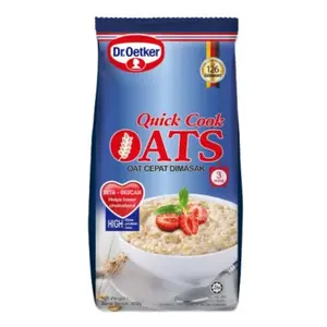 Yến Mạch Nấu Nhanh, Quick Cook Oats, 3 Mins, 14.1 oz (400g) - DR. OETKER