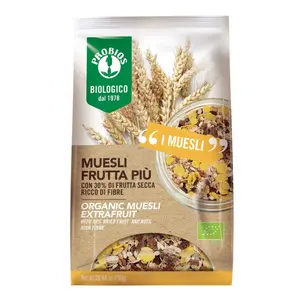 Ngũ Cốc Muesli Trái Cây Hữu Cơ, Organic Muesli Extra Fruit (750g) - PROBIOS