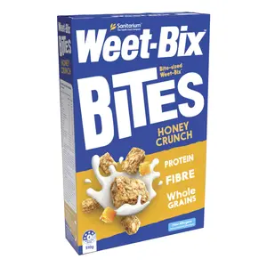 Bánh Ngũ Cốc Mật Ong Giòn, Weet-Bix Bites, Crunchy Honey (510g) - SANITARIUM
