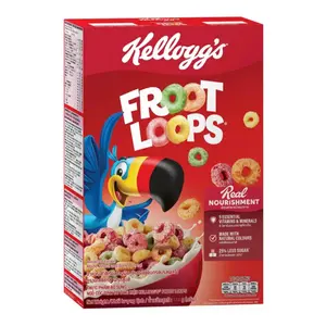 Ngũ Cốc Nhẫn Cầu Vồng, Froot Loops, Maize, Wheat, Barley Cereal (150g) - KELLOGG'S