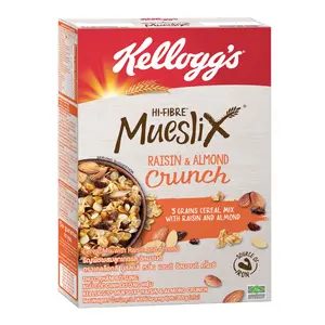 Ngũ Cốc Giòn Nho Khô & Hạnh Nhân, Mueslix, Raisin & Almond Crunch (355g) - KELLOGG'S