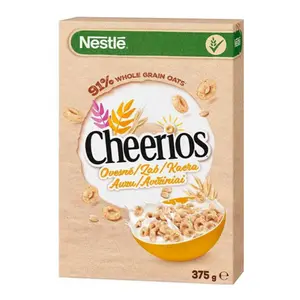 Ngũ Cốc Yến Mạch Nguyên Cám Hình Vòng, Cheerios, 91% Whole Grain Oats (375g) - NESTLE