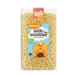 Ngũ Cốc Viên Mật Ong Hữu Cơ, Kulki Miodowe, Honey Globes (300g) - BIOMINKI