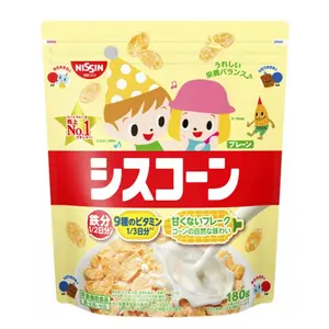 Ngũ Cốc Ngô Giòn Truyền Thống, Ciscorn, Plain Corn Flakes (180g) - NISSIN
