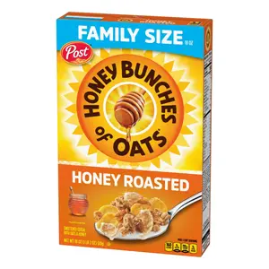 Ngũ Cốc Mật Ong Nướng, Honey Bunches of Oats, Honey Roasted, 18 oz (510g) - POST