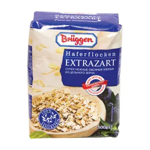 Yến Mạch, Haferflocken Extrazart, Extra-Soft Oat Flakes (500g) - BRUGGEN