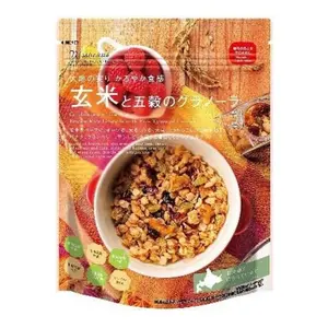 Ngũ Cốc Gạo Nâu, Brown Rice Granola with Five Types of Cereals (200g) - NISSHOKU'S