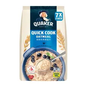 Yến Mạch Nghiền, Quick Cook Oatmeal, 7x More Fiber (900g) - QUAKER